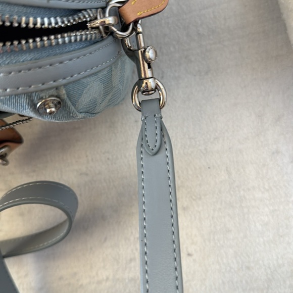 Ruby Satchel 18 In Signature Denim - Picture 16 of 16
